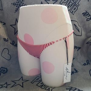 NWT Skin By SAME Itsy String Bikini Bottom Size Sm ♡ La Red